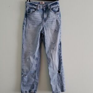 SO Girls's Light Blue Straight Leg Jeans